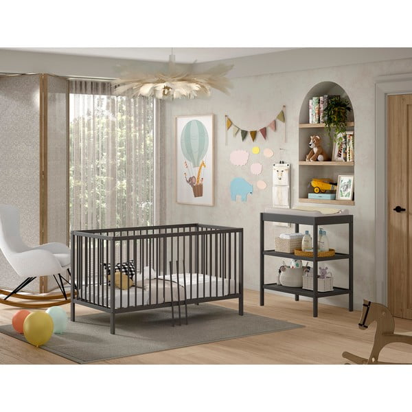 Zestaw mebli dla dzieci z litego drewna bukowego 2 szt. Dino – Vipack-image-1