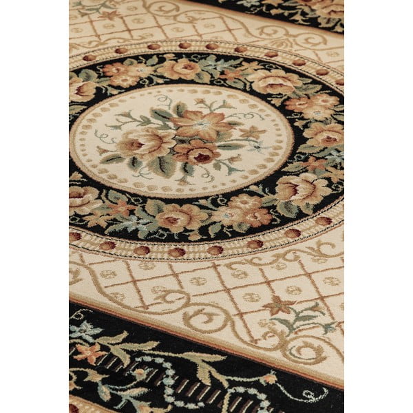 Czarno-beżowy dywan 120x170 cm Herat – Nouristan-image-2