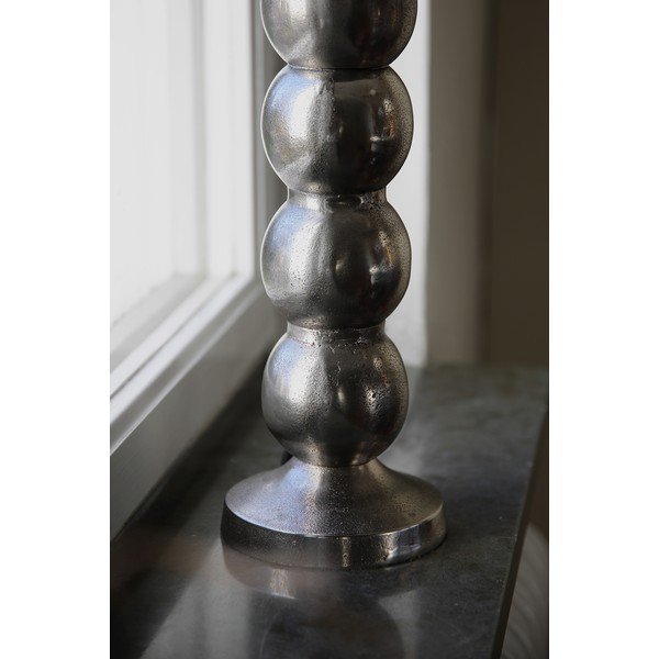 Lampa stołowa w kolorze srebra (wysokość 33 cm) Gong – Markslöjd-image-1