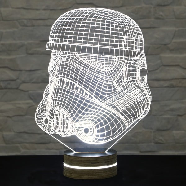Lampa 3D stołowa Mask