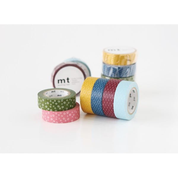 Taśma dekoracyjna washi MT Masking Tape Sandrine, dł. 10 m-image-3