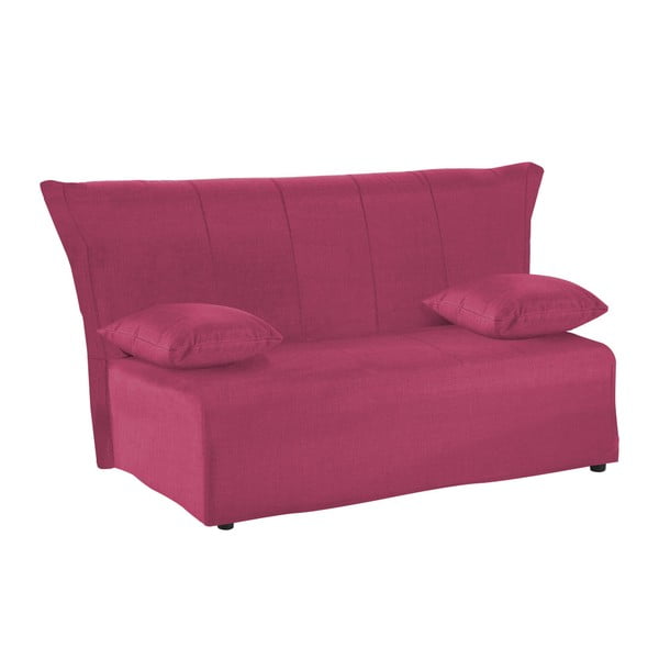 Różowa rozkładana sofa trzyosobowa 13Casa Cedro