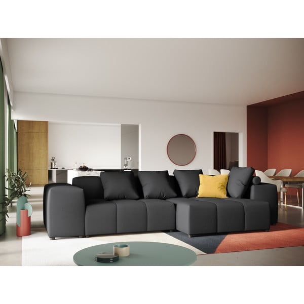 Czarny narożnik (róg zmienny) Rome – Cosmopolitan Design-image-1