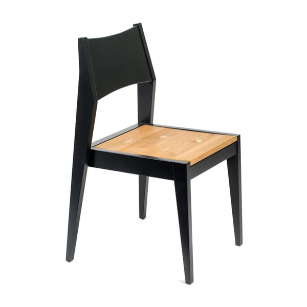 Krzesło do jadalni z drewna sosnowego Askala Bias