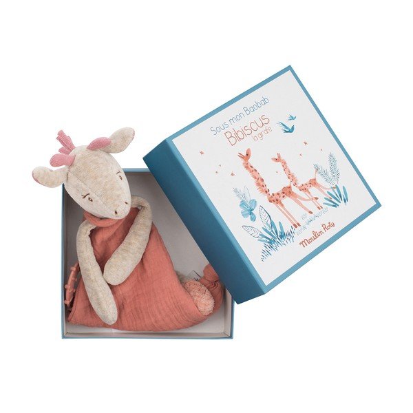Różowa przytulanka Giraffe – Moulin Roty-image-4