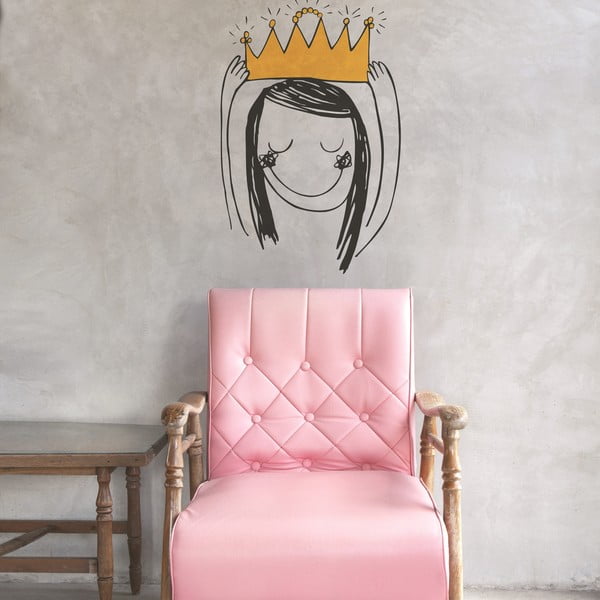 Naklejka Crown Princess, 28x31 cm