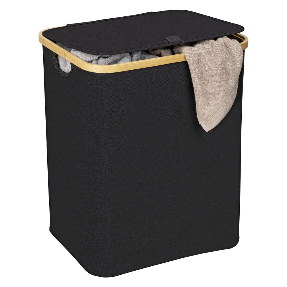 Tekstylny kosz na pranie 68 l Ecori – Wenko (zdjęcie 8)