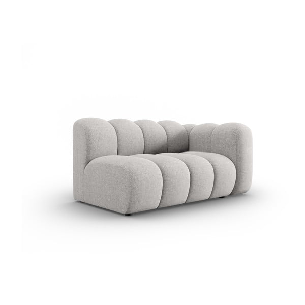 Jasnoszary moduł sofy (prawostronny) Lupine – Micadoni Home-image-2