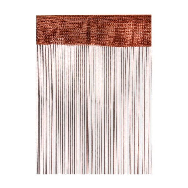 Firanka w kolorze miedzi 140x285 cm String – Mendola Fabrics-image-1