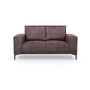 Brązowa sofa z imitacji skóry 164 cm Copenhagen – Scandic