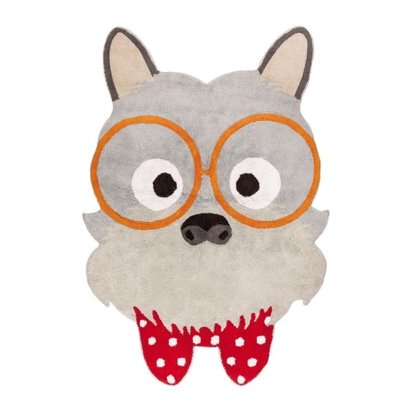 Dywan z czystej bawełny Mr. Fox Wilk, 102x144 cm