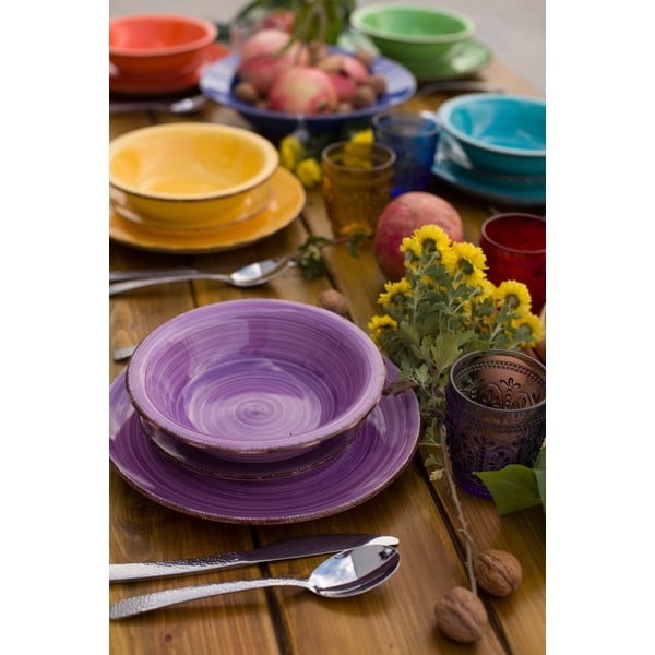 18-częściowy komplet naczyń z kamionki VDE Tivoli 1996 Baita-image-2