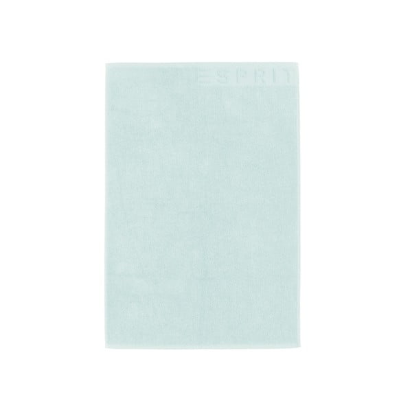 Miętowy dywanik łazienkowy Esprit Solid, 60x90 cm