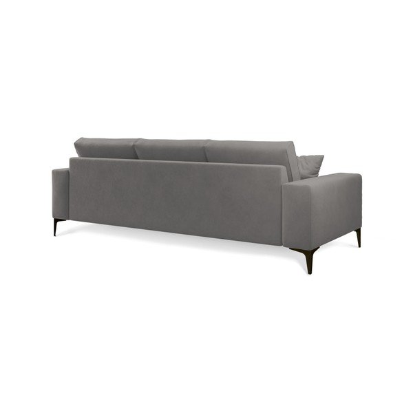 Szara sofa Cosmopolitan Design Lugano, 239 cm-image-4