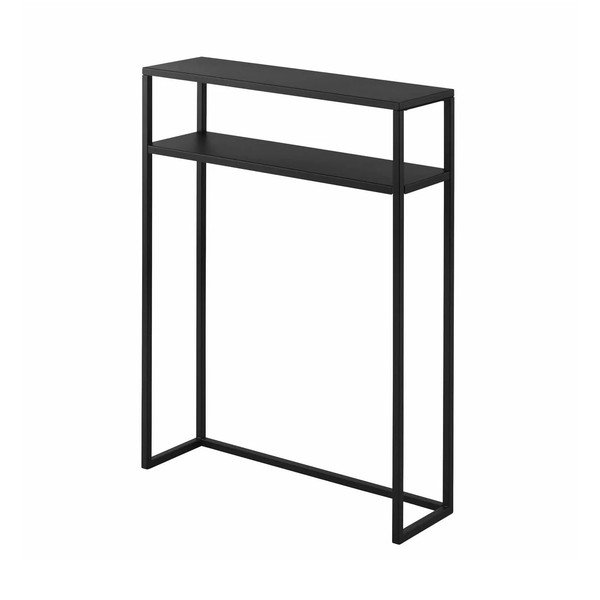 Czarna metalowa konsola 18x60 cm Tower – YAMAZAKI