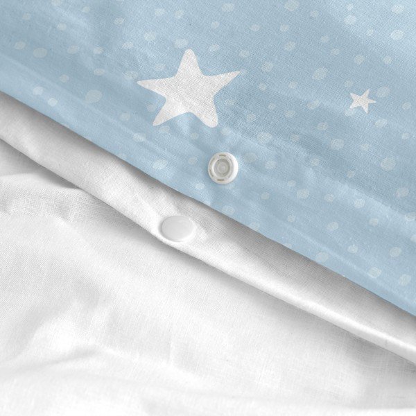Bawełniana jednoosobowa pościel dziecięca 140x200 cm Little star – Happy Friday-image-4