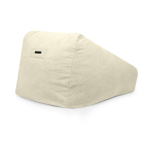 Kremowy worek do siedzenia z materiału bouclé Sofa Snug – SLOWDOWN-image-3