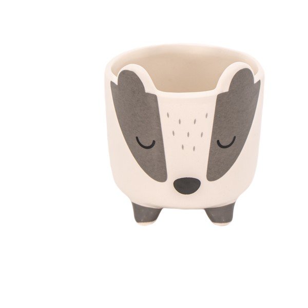 Ceramiczna osłonka na doniczkę ø 8 cm Badger Mini – Sass & Belle