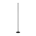 Czarna lampa stojąca LED ze zdalnym sterowaniem i ściemniaczem (wysokość 120 cm) – Squid Lighting