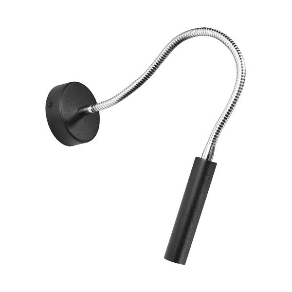 Czarny kinkiet Aludra – Sollux