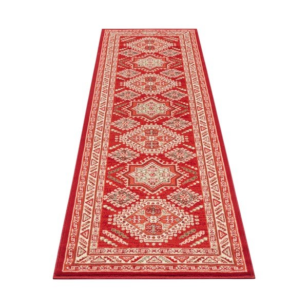 Czerwony chodnik Nouristan Saricha Belutsch, 80x250 cm-image-2