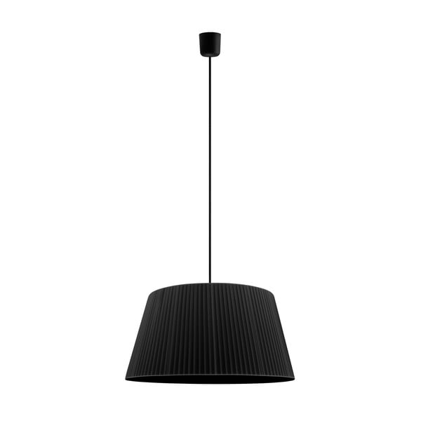 Czarna lampa wisząca Sotto Luce KAMI, Ø 54 cm