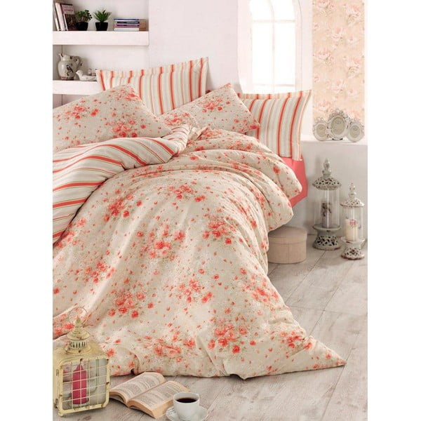 Różowa narzuta na łóżko Love Colors Jayla, 200 x 240 cm
