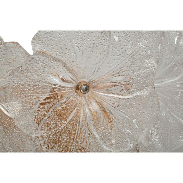 Szklany kinkiet w kolorze złota Ibiscus – Mauro Ferretti-image-3