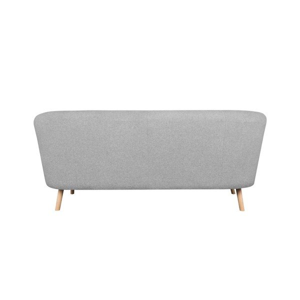 Jasnoszara sofa trzyosobowa Kooko Home Pop-image-3