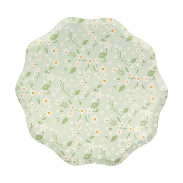 Papierowe jednorazowe tacki zestaw 12 szt. Ditsy – Meri Meri-image-2