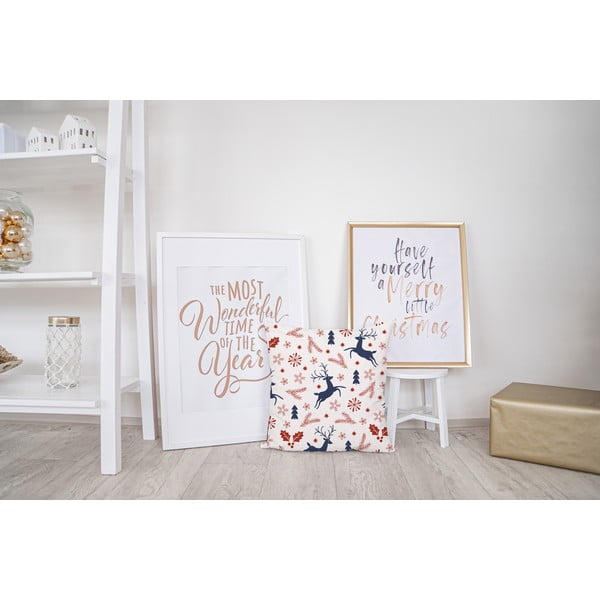 Poduszka dekoracyjna ze świątecznym motywem 45x45 cm Christmas Symbols – Butter Kings-image-2