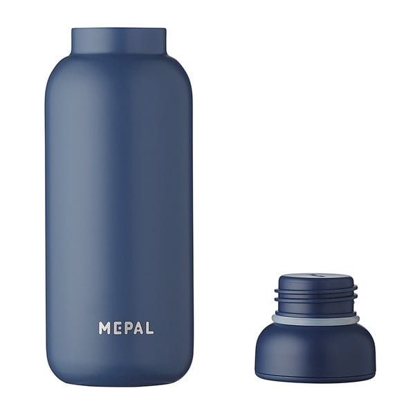 Ciemnoniebieska butelka ze stali nierdzewnej 350 ml Nordic denim – Mepal-image-4