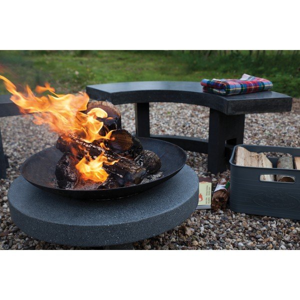 Ławeczka granitowa do paleniska Esschert Design-image-3