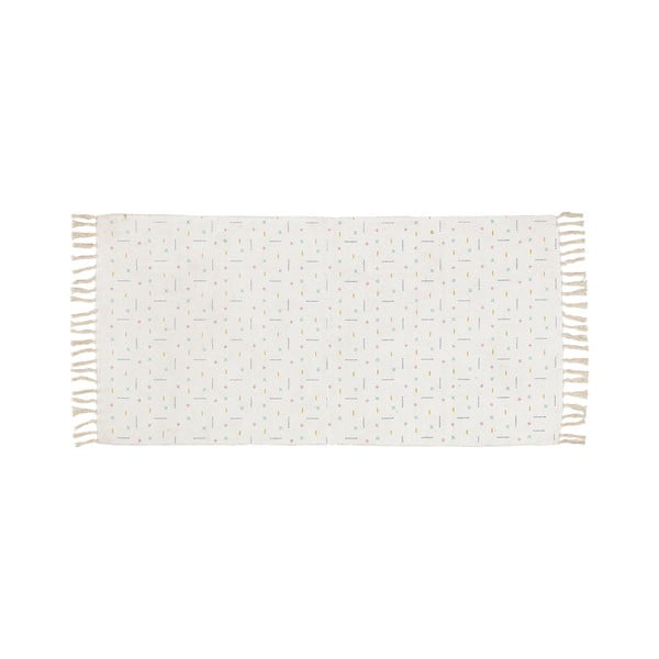 Biały dywan 70x140 cm Alannis – Kave Home
