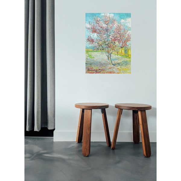 Obraz – reprodukcja 50x70 cm Pink Peach Trees, Vincent van Gogh – Fedkolor-image-1