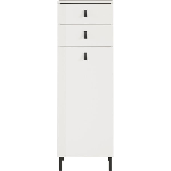 Biała szafka Germania Tulsa, wys. 119 cm-image-1