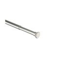 Drążek na zasłonę prysznicową w kolorze matowego srebra 106 - 182 cm Chroma – Umbra