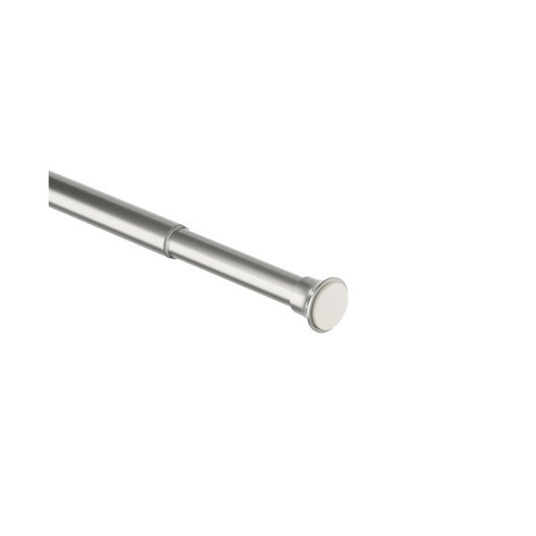 Drążek na zasłonę prysznicową w kolorze matowego srebra 106 - 182 cm Chroma – Umbra