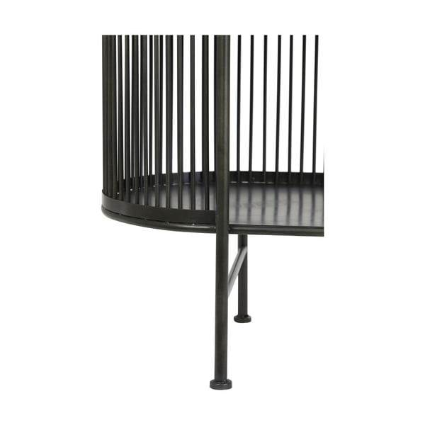 Czarna metalowa wysoka komoda 119x161 cm Yinthe – Light & Living-image-4