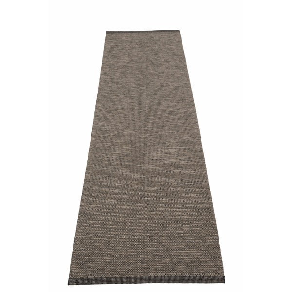 Ciemnobrązowy chodnik odpowiedni na zewnątrz 70x300 cm Sam Black Walnut – Pappelina