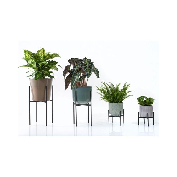 Szara podstawka na doniczkę Big pots, ø 26 cm-image-3