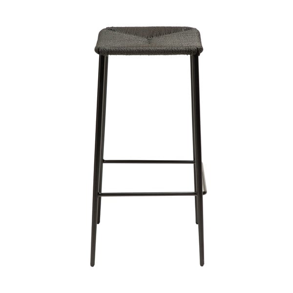 Czarny hoker (wysokość siedziska 68 cm) Stiletto – DAN-FORM Denmark-image-4