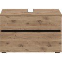 Szafka pod umywalkę w dekorze dębu 80x55 cm Wisla – Støraa