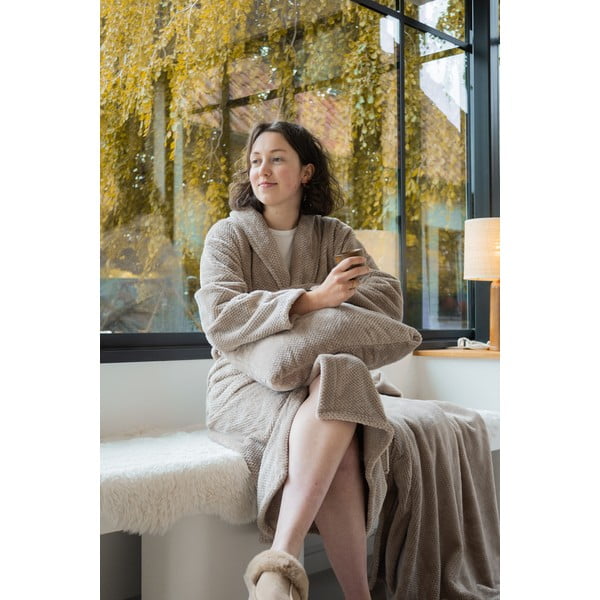 Poduszka dekoracyjna z mikropluszu 45x45 cm Pippa – Tiseco Home Studio-image-4