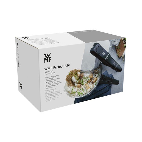 Szybkowar ze stali nierdzewnej WMF Perfect, 6,5 l-image-1