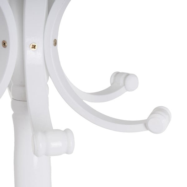 Biały wieszak z litego drewna topolowego Thonet – Casa Selección-image-1