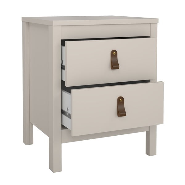 Szarobeżowa szafka nocna Madrid – Tvilum-image-2