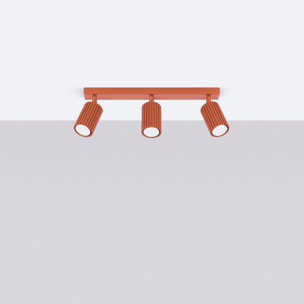 Ceglasta lampa punktowa 6,5x45 cm Gleam – Sollux-image-4