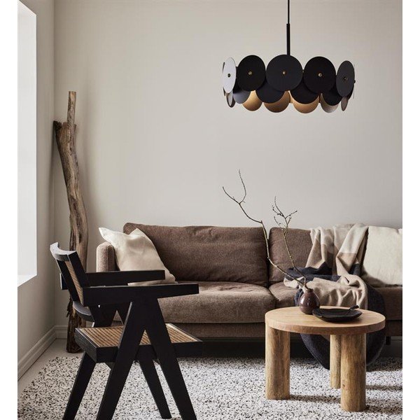 Czarna lampa wisząca Markslöjd Vegas, ø 53 cm-image-2