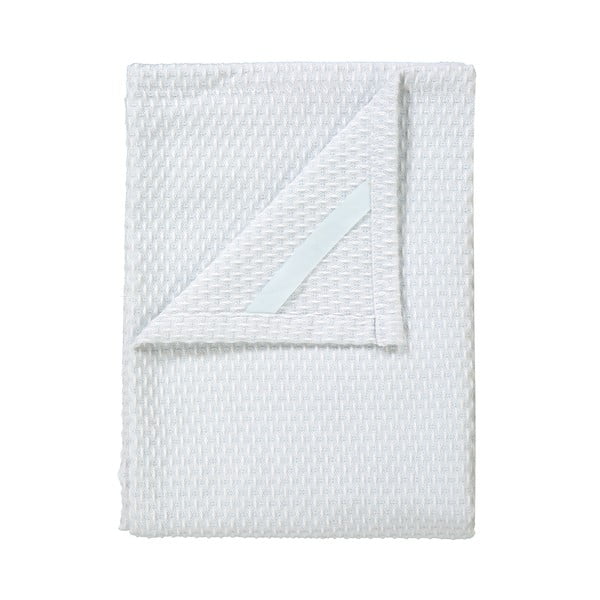 Zestaw 2 białych bawełnianych ścierek kuchennych Blomus Pattern, 50x70 cm